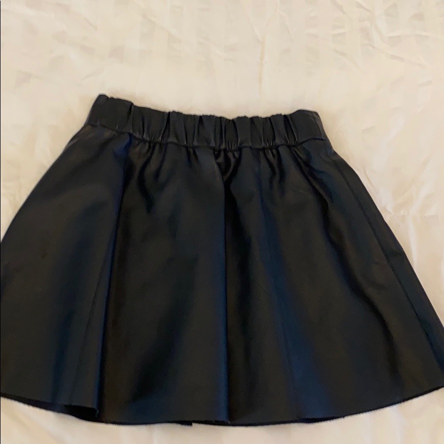 Club Monaco Nwot Pleather Skirt Nwot